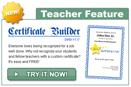 Free math certificate templates